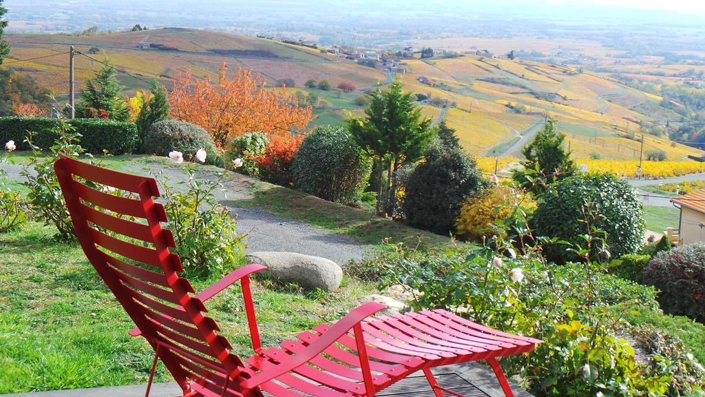 Le Balcon Du Fetre Bed & Breakfast Chiroubles Exterior photo